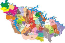 Mapa da Região Alto Uruguai